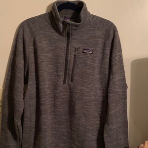 NWT Men’s Patagonia Better Sweater 1/4 Zip Sz Lg